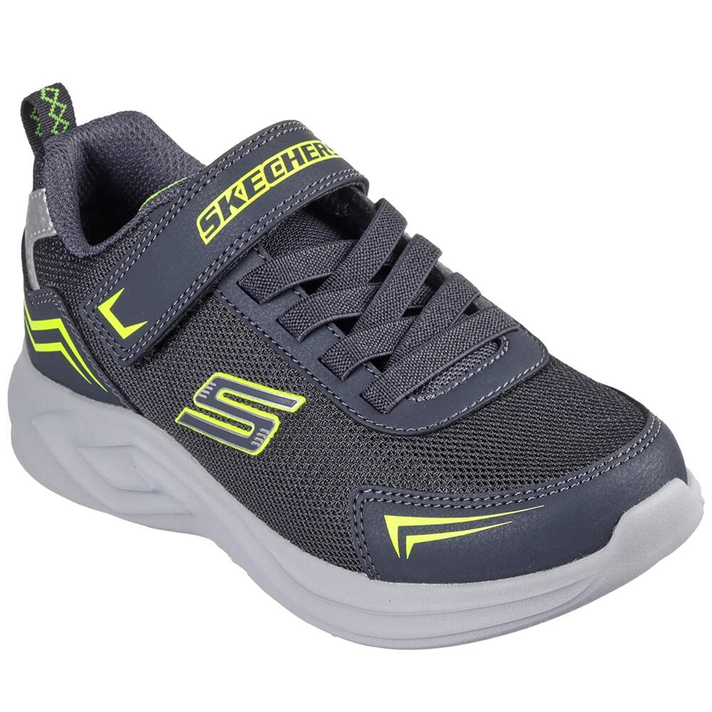 MAZEMATICS Boy's Sneakers (Charcoal / Yellow)