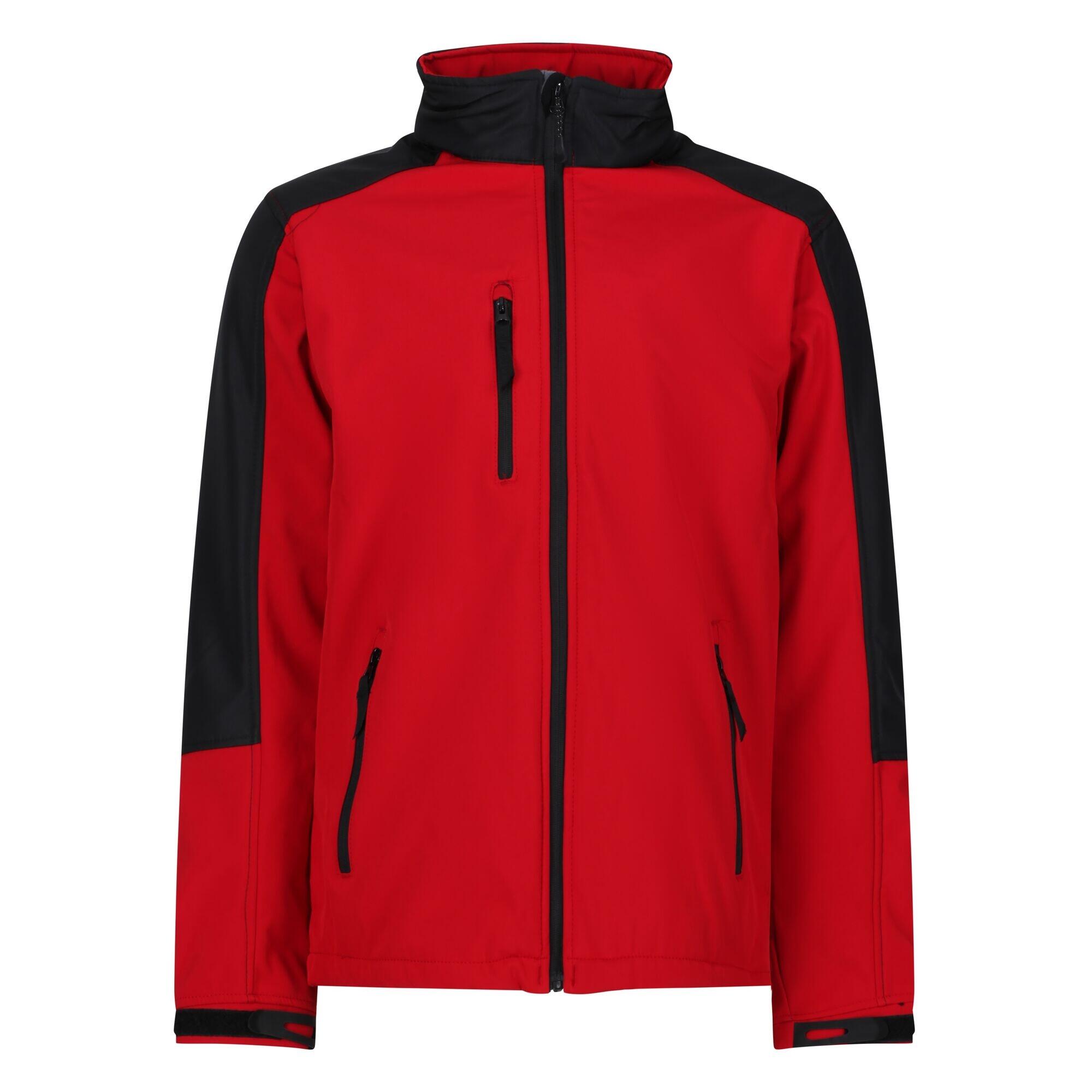 REGATTA Hydroforce Giacca In Tessuto Soft Shell Uomo Regatta Classico Rosso/nero