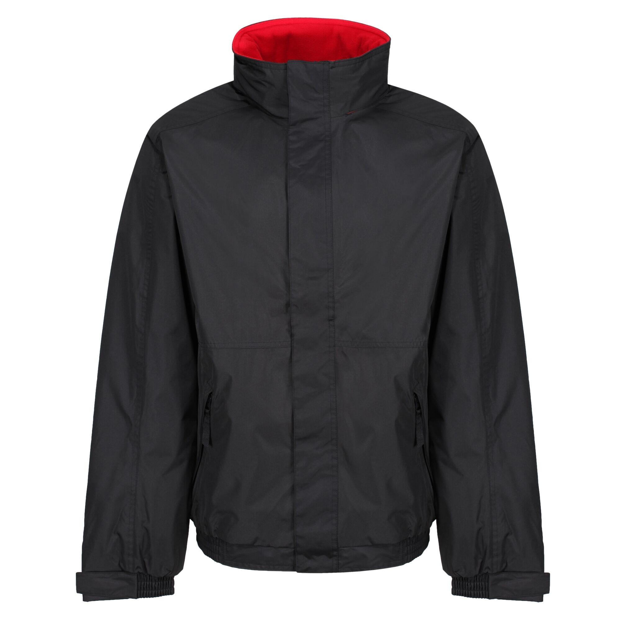 REGATTA Mens r Waterproof Insulated Jacket (Black/Red)