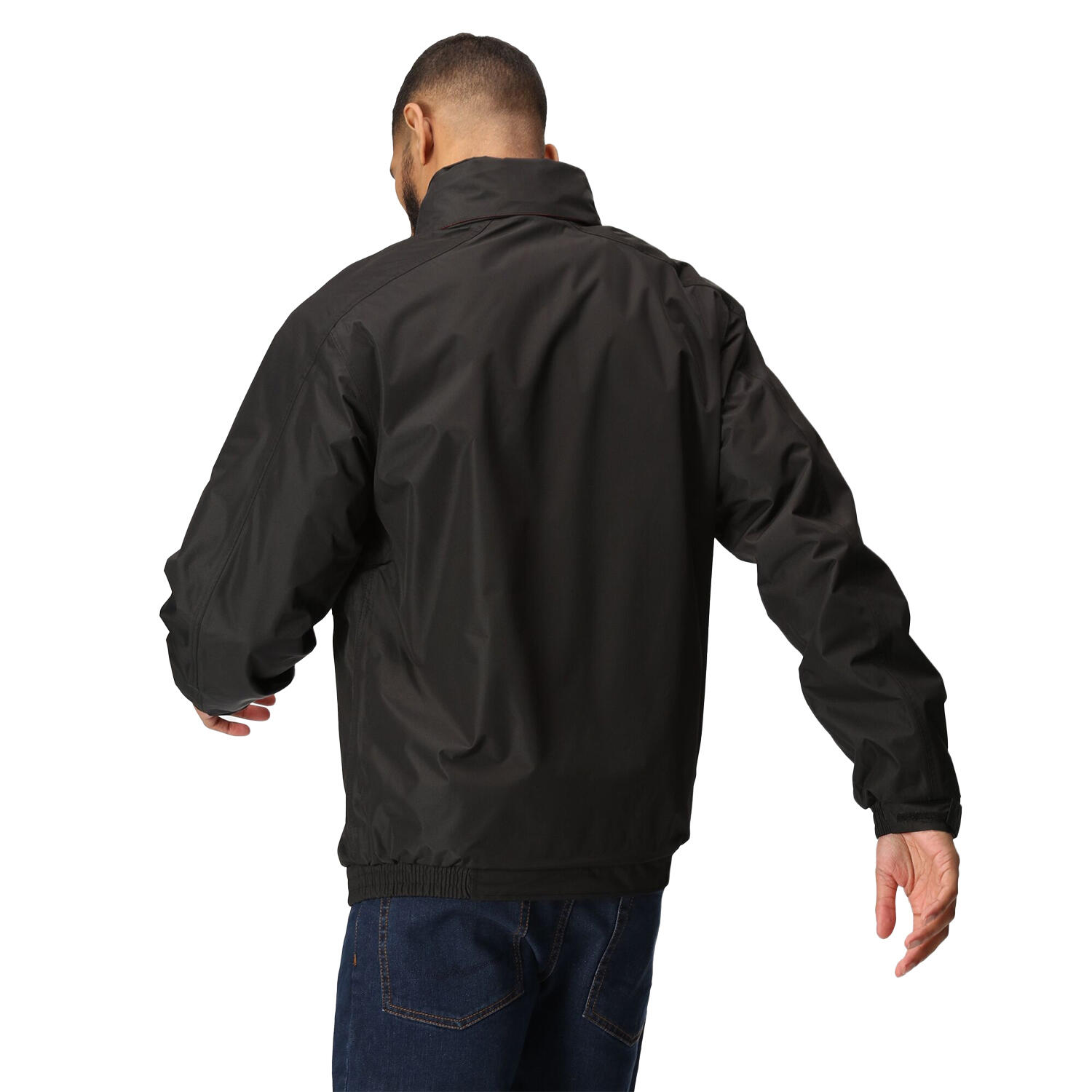 Mens r Waterproof Insulated Jacket (Black/Red) 2/4