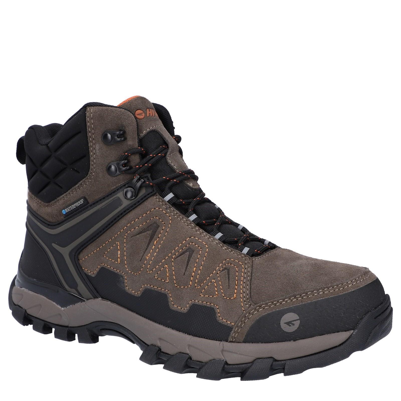 Hommes Hi-Tec Daim Imperméable Marche Bottes