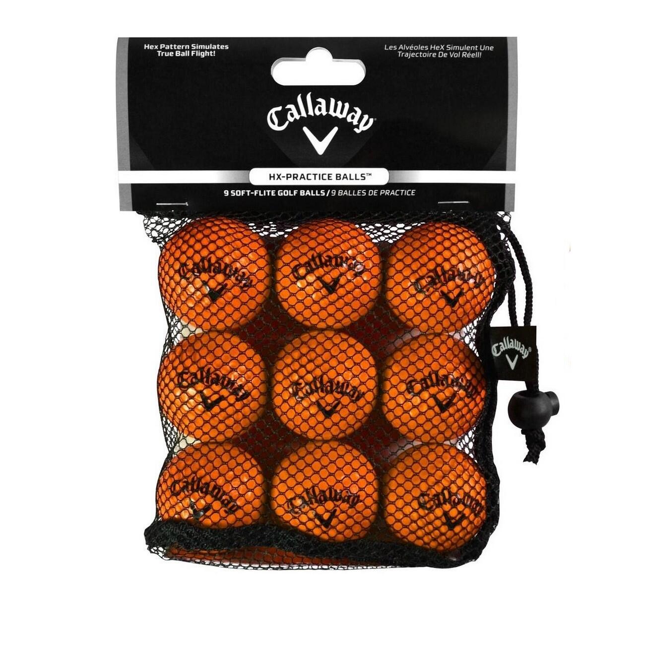 Soft Flight Golf Balls (Pack of 9) (Neon Orange) 2/2