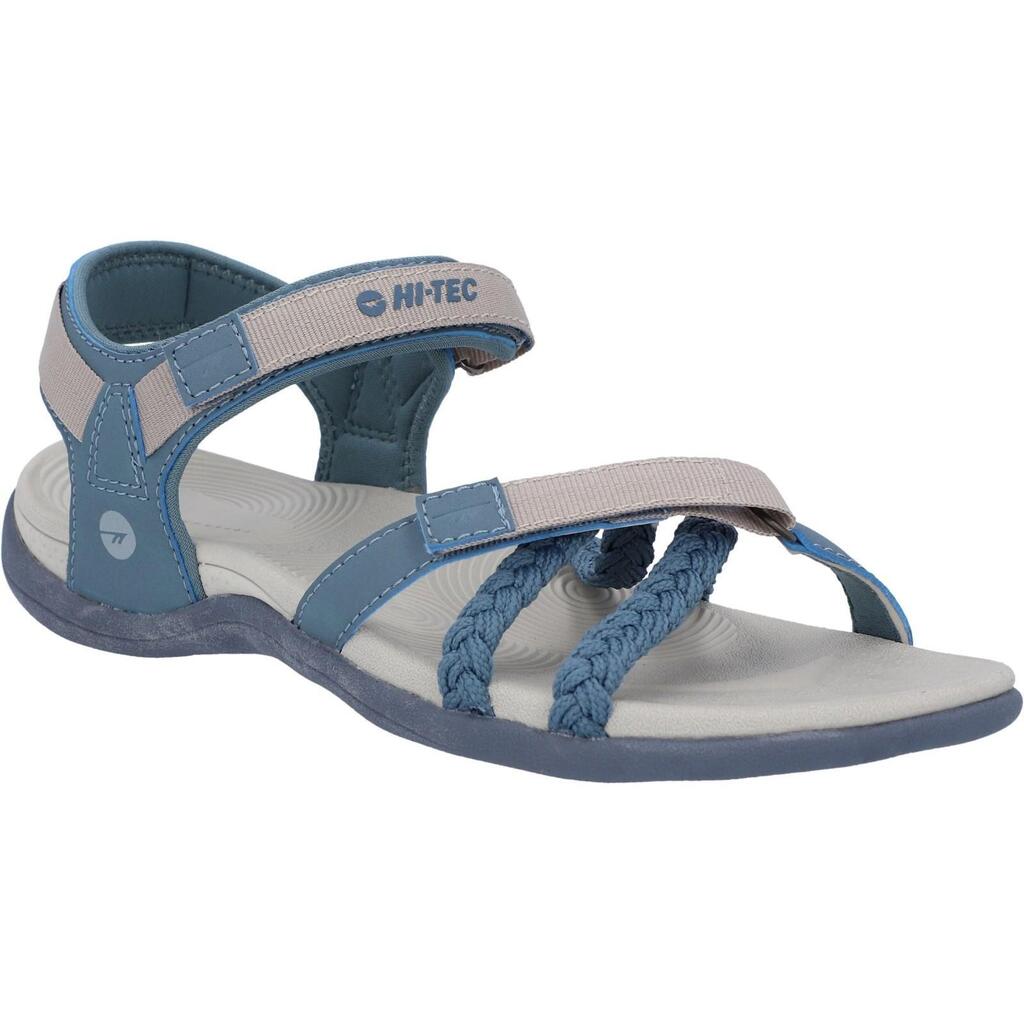 Womens/Ladies Anselia Sandals (Stormy Sea/Silver)