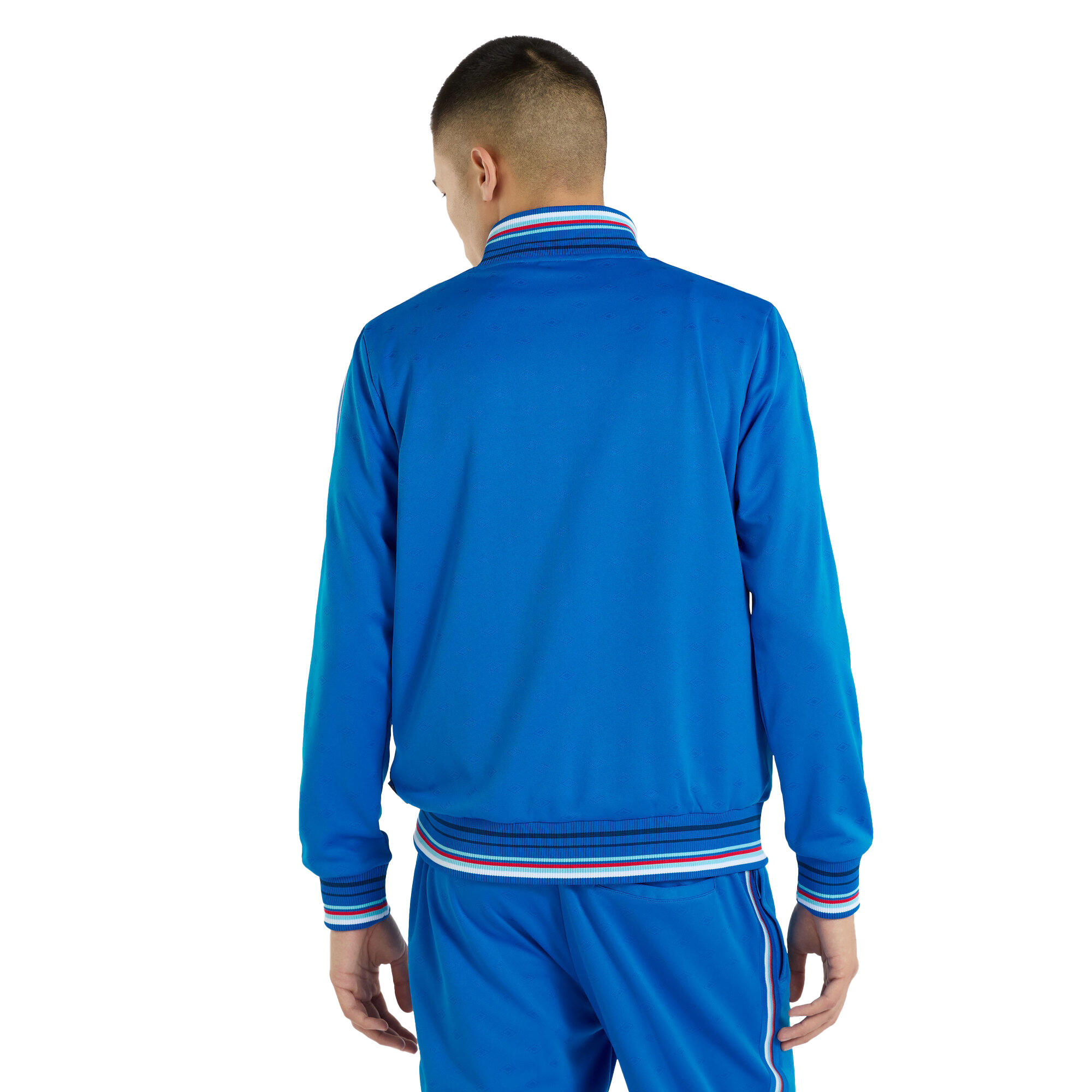 Men's MONOGRAM anthem jacket (Dark cornflower)