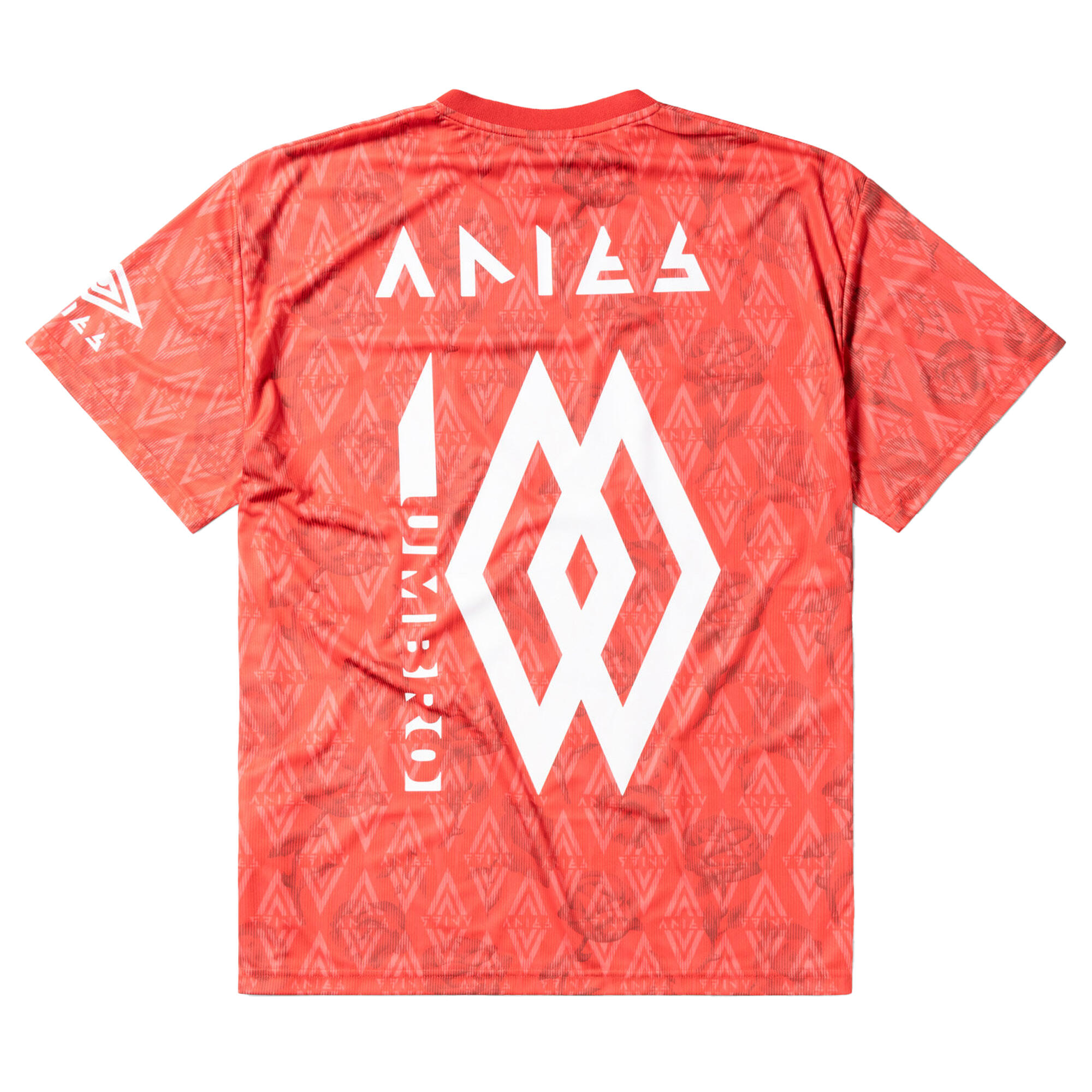 Mens Roses Aries Football Jersey (Rouge) 2/2