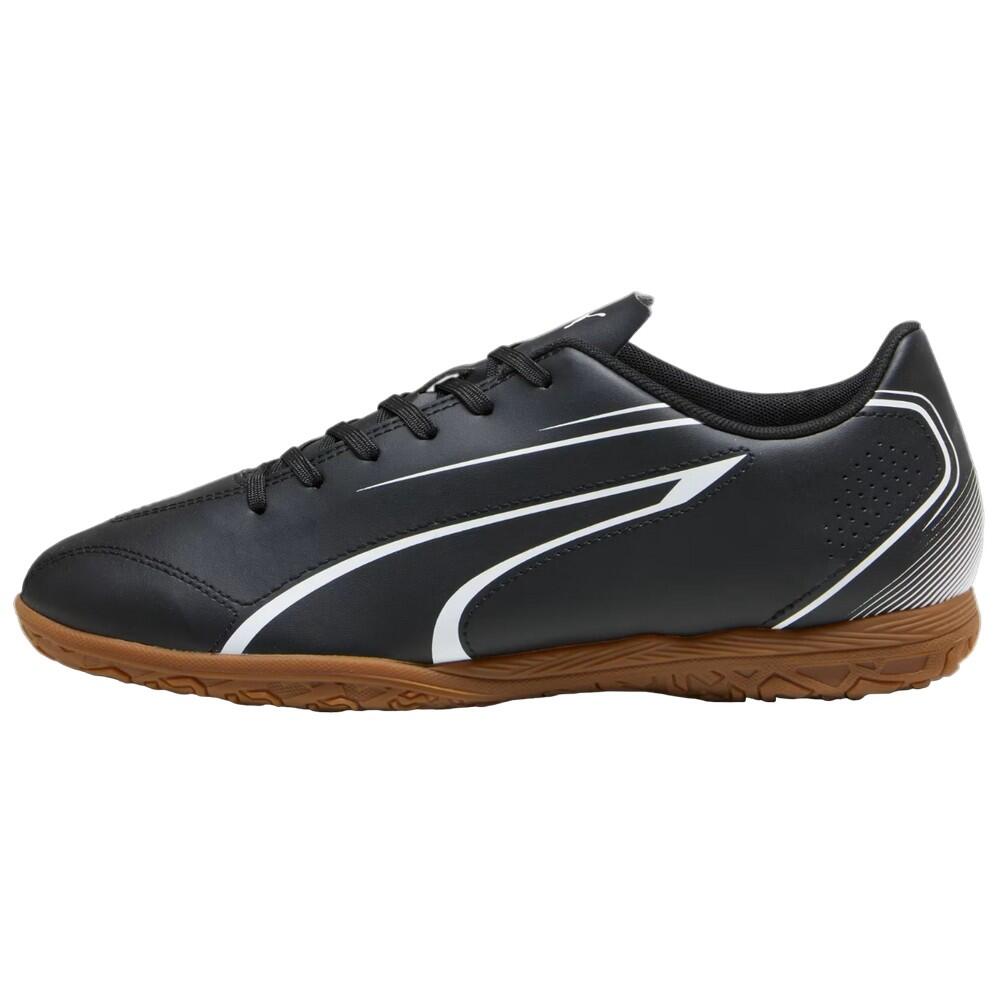 VITORIA Men's indoor soccer sneakers (Black / White)