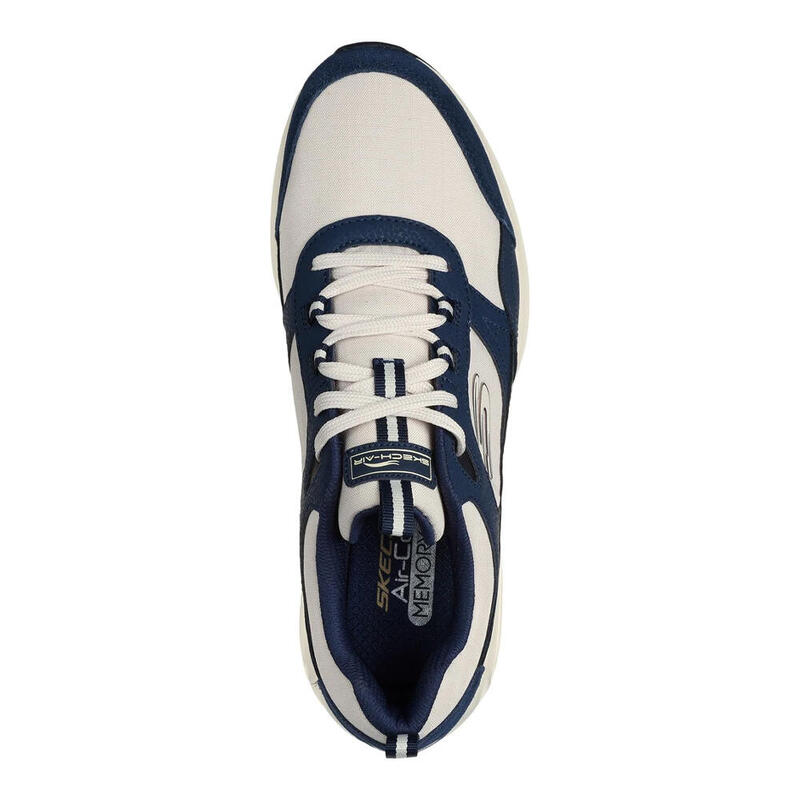 Baskets COURT YATTON Homme (Bleu marine / Beige pâle)