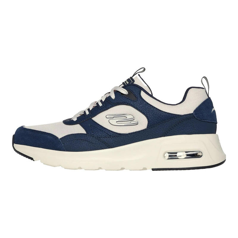 Baskets COURT YATTON Homme (Bleu marine / Beige pâle)