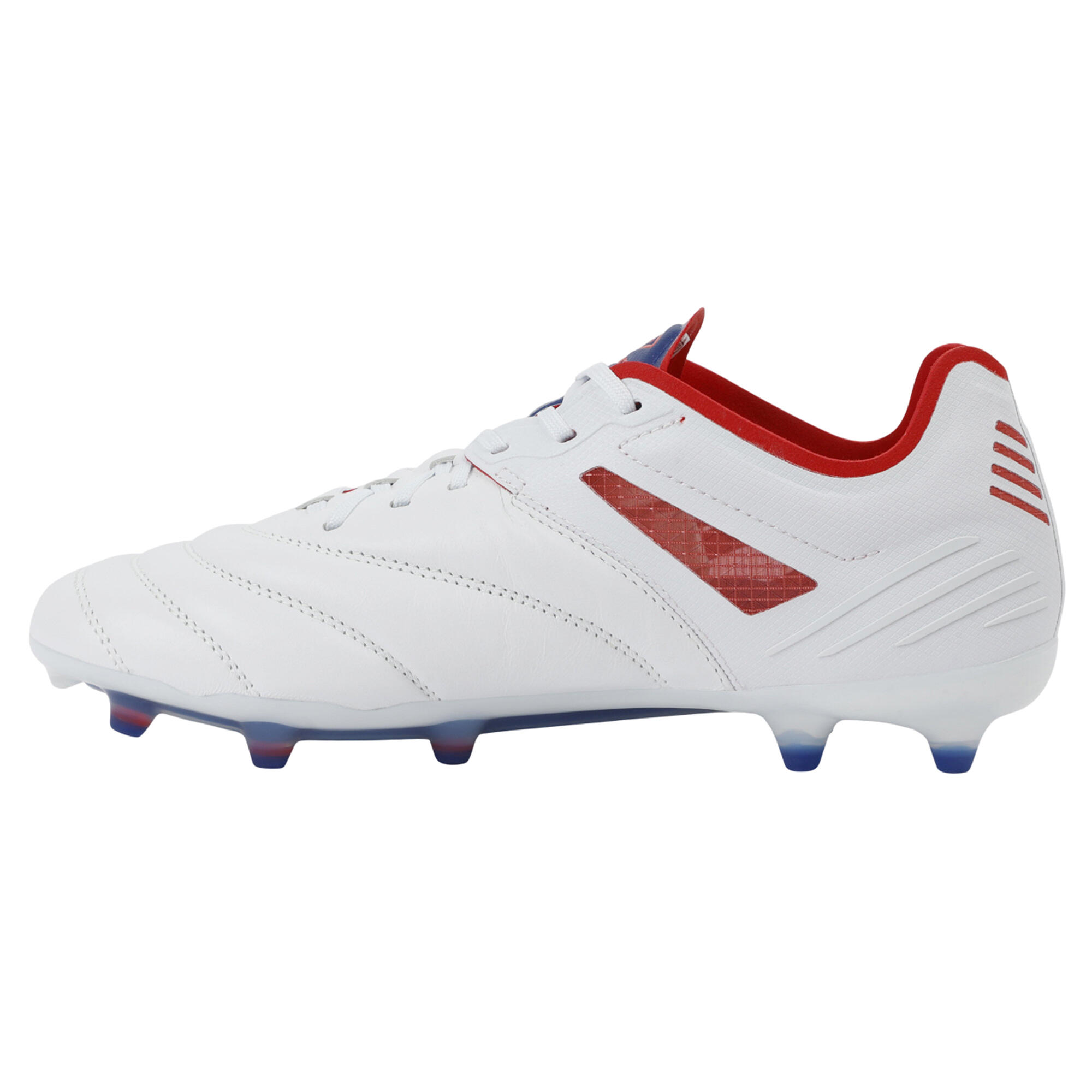 Mens Tocco IV Pro Leather Firm Ground Football Boots (Blue/Estate Blue/Rococo 3/4
