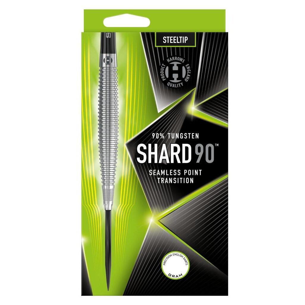 HARROWS Shard Tungsten Darts Set (Pack of 3) (Silver/Black/Green)