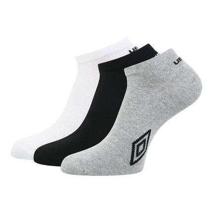 Socquettes Adulte (Blanc / Noir / Gris)