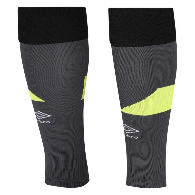 Chaussettes sans pied Homme (Noir / Jaune fluo)