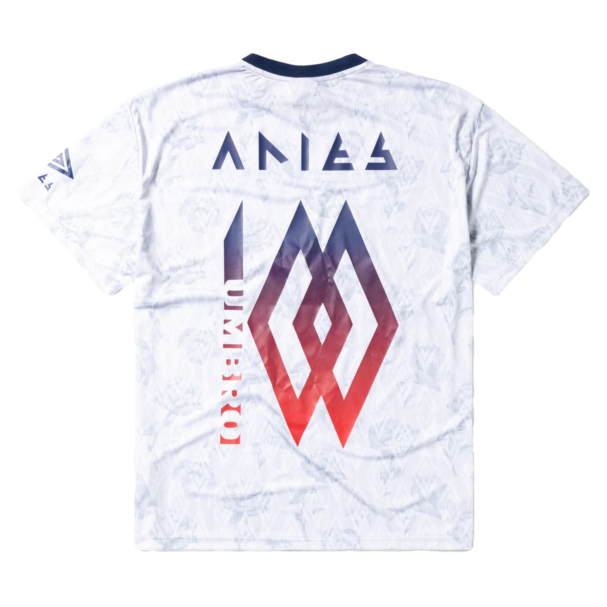 Mens Roses Aries Football Jersey (Blanc) 2/2
