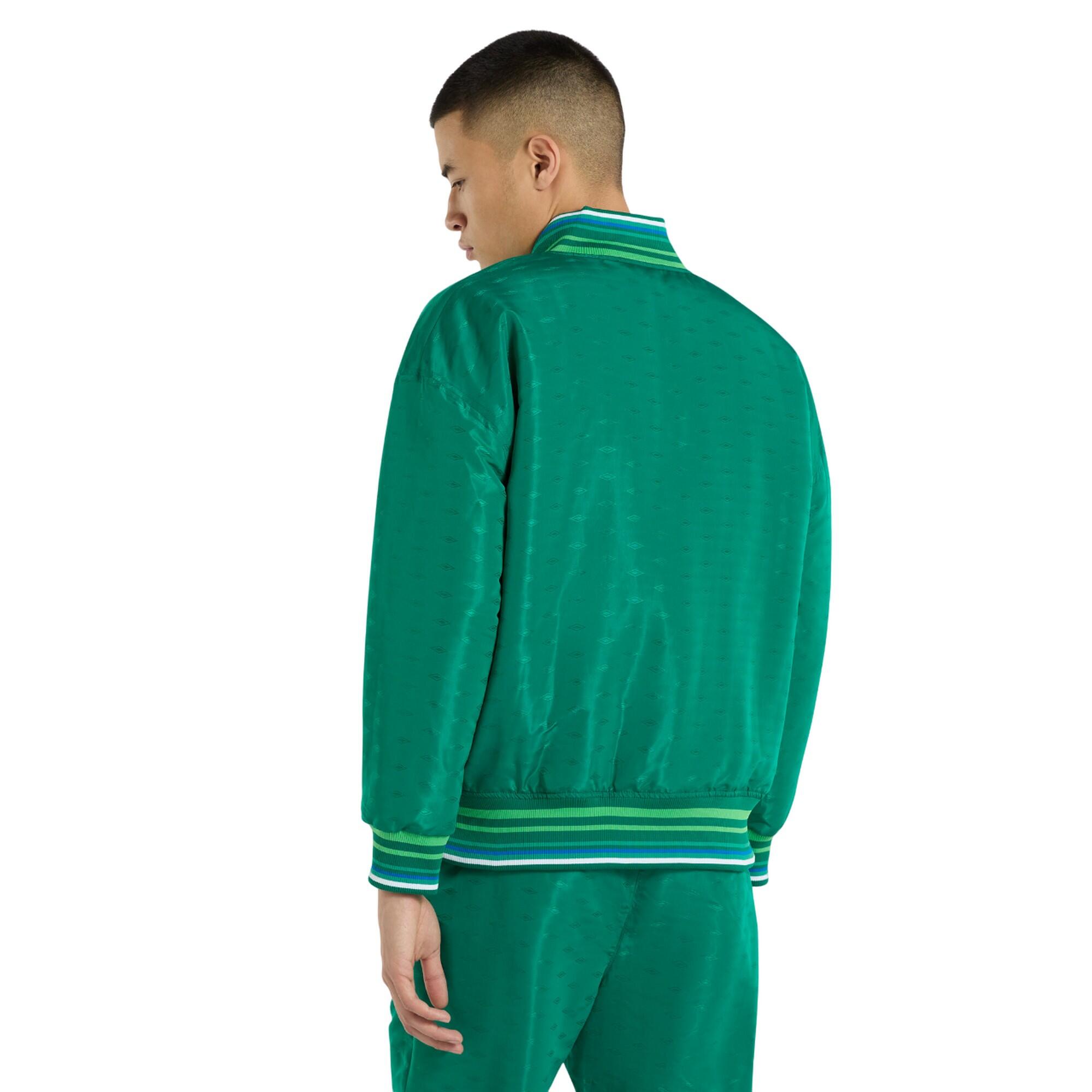 Mens Ramsey Reversible Track Jacket (Multicoloured/Quetzal Green) 2/4
