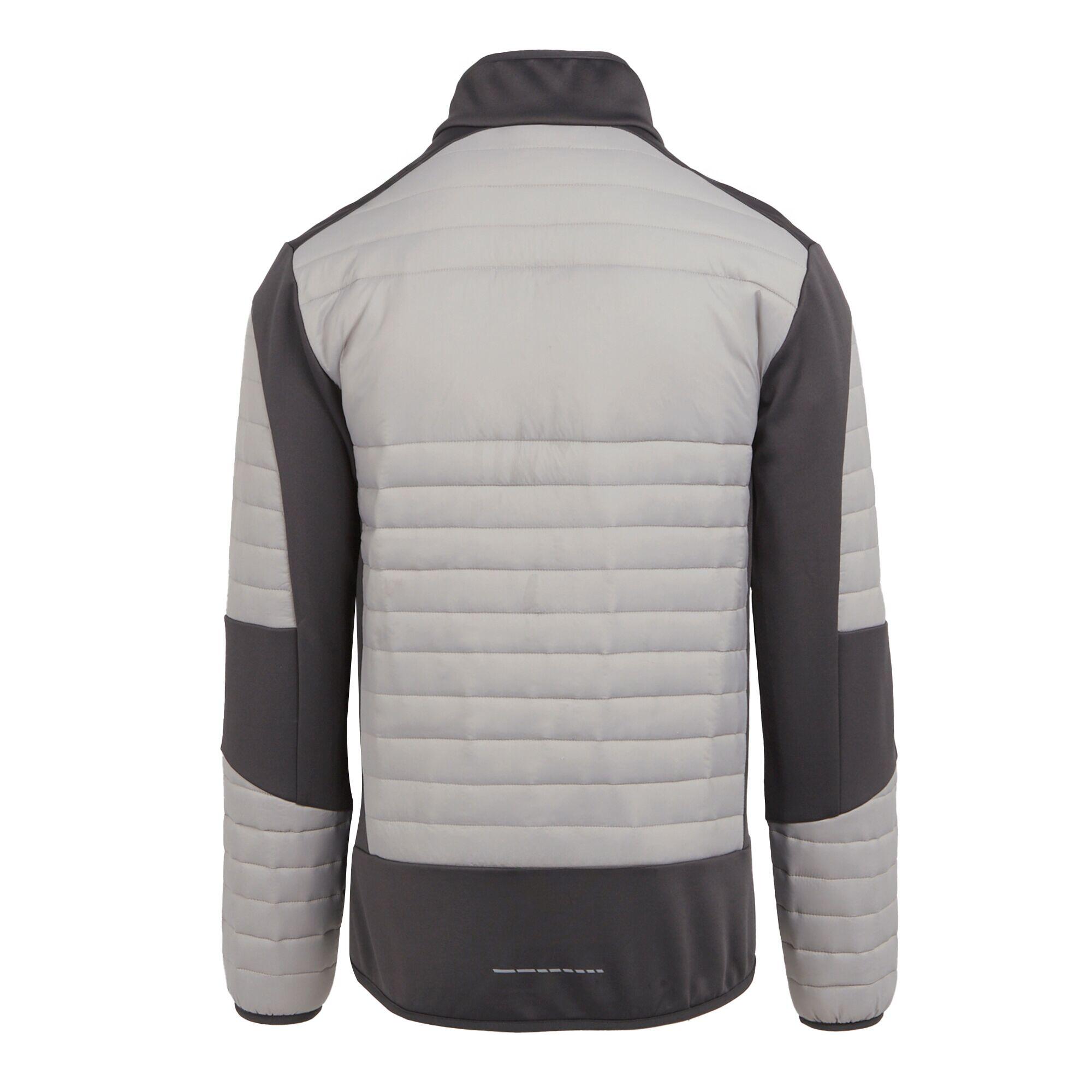 Mens Thermal Hybrid Jacket (Mineral Grey/Ash) 2/4