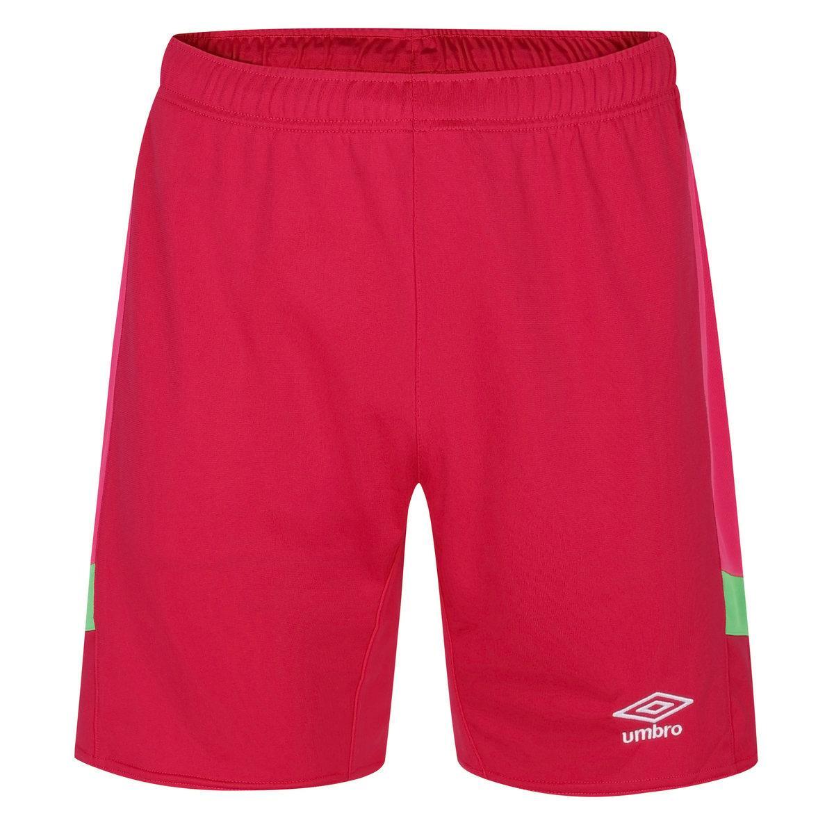 Men's goalkeeper shorts (Hot pink / Green)