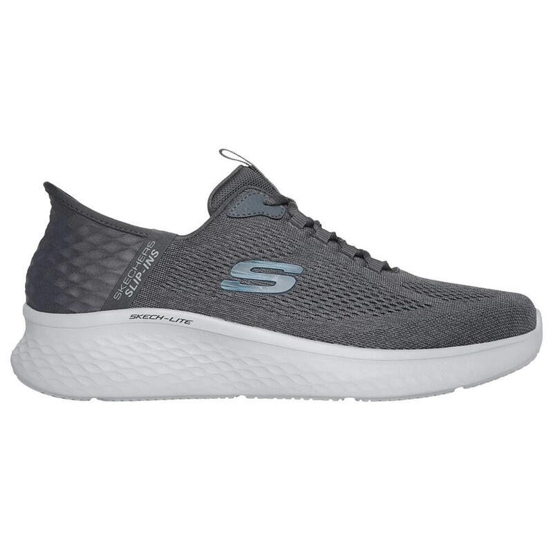 Sneaker "SkechLite Pro Primebase" Herren Holzkohle/Blau