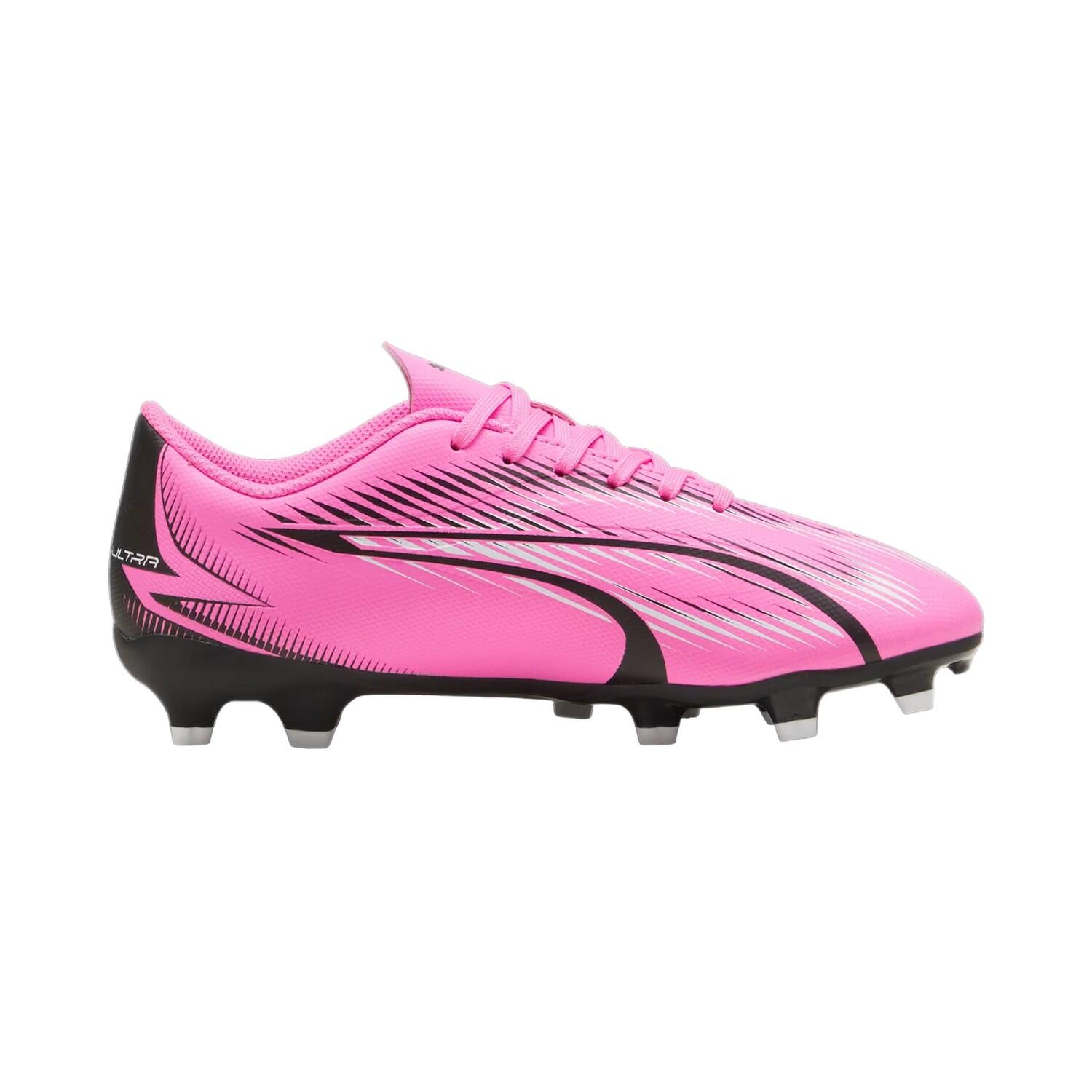 Scarpe Da Calcio Bambini Puma Ultra Play Rosa 3/4