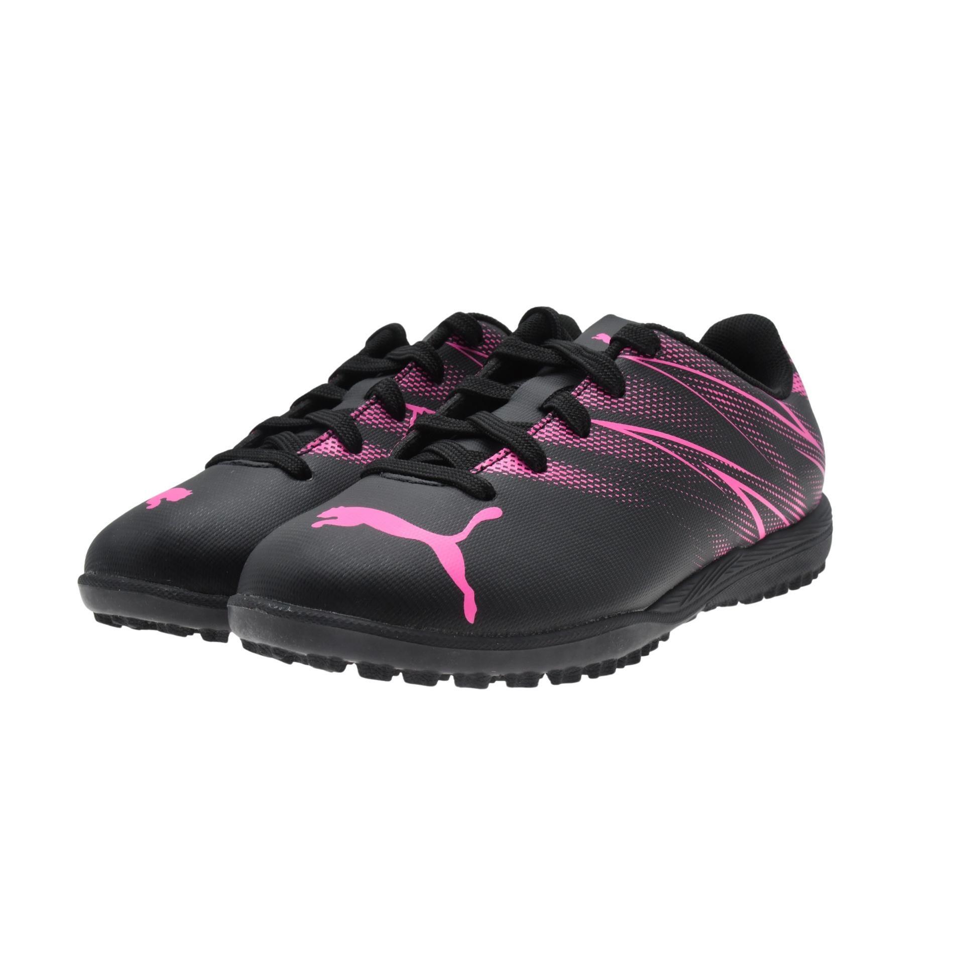 ATTACANTO Men's Soccer Shoes (Black / Pink)