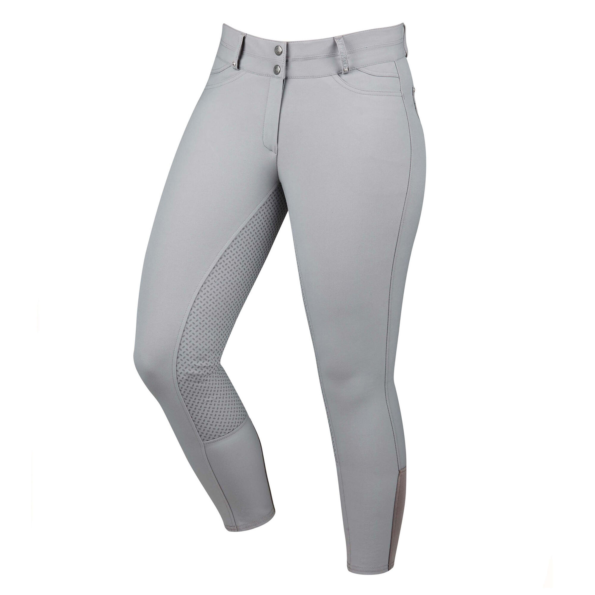 Pantaloni da equitazione LUNAR GEL Donna (Grigio)