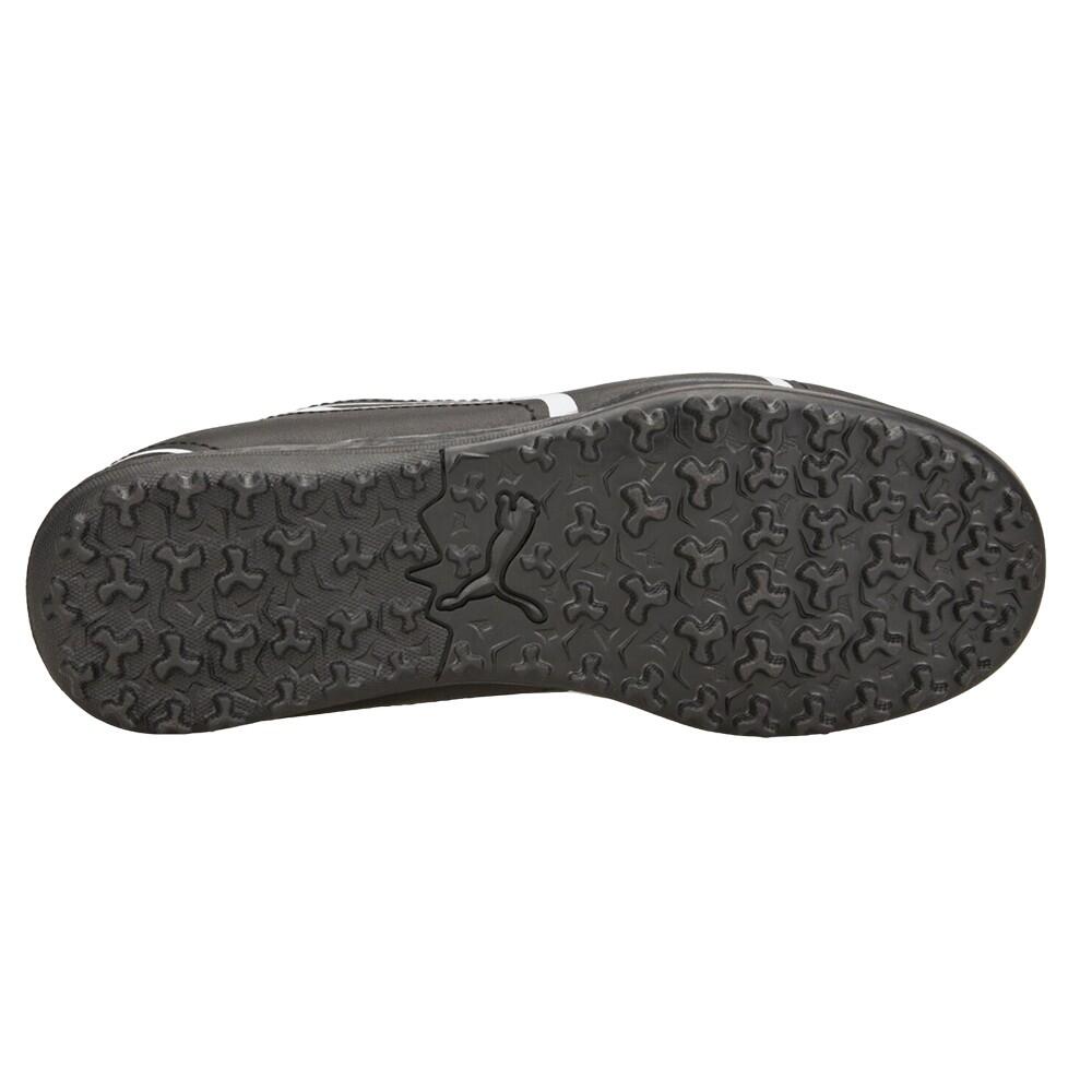 Scarpe Da Calcio Ragazzi Puma Vitoria TT Nero Bianco 3/4