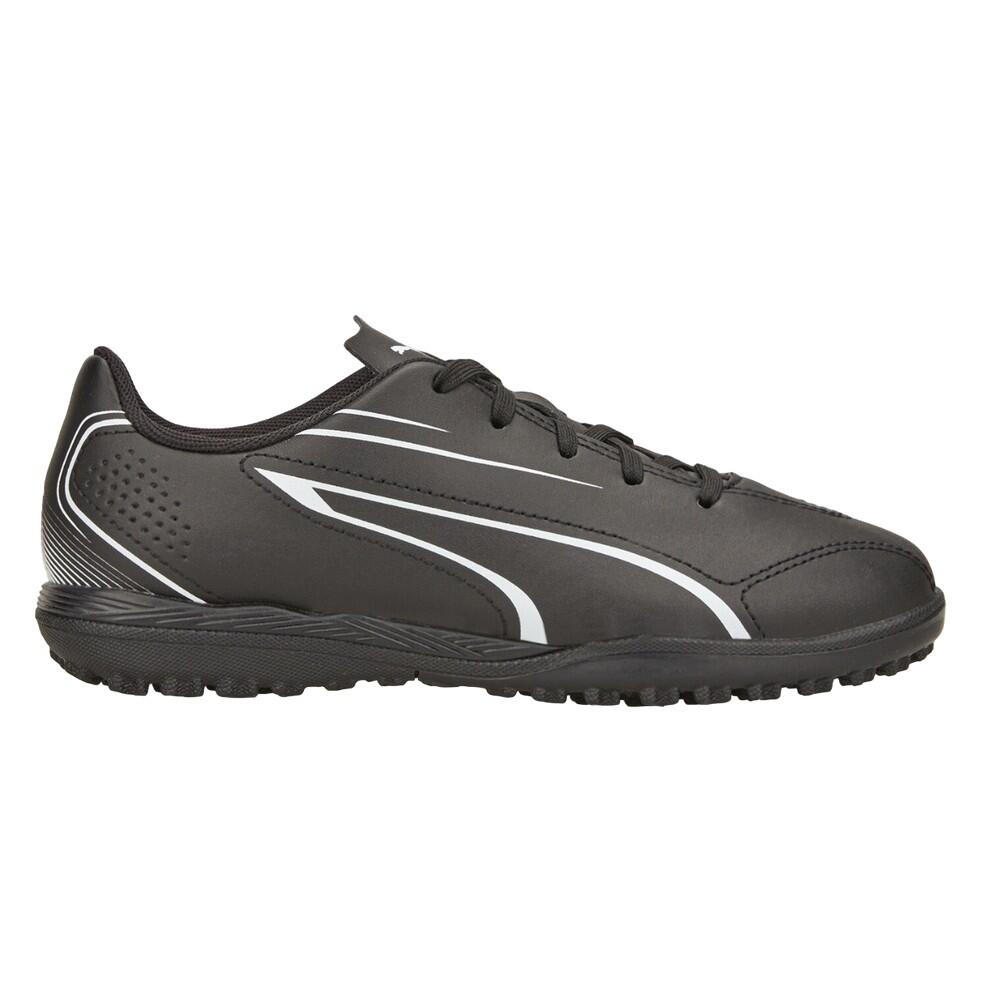 Scarpe Da Calcio Ragazzi Puma Vitoria TT Nero Bianco 2/4
