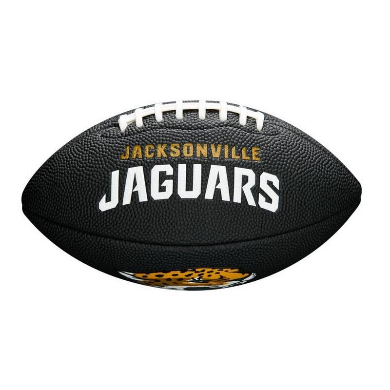 Ballon de football américain NFL (Noir / Blanc / Jaune)