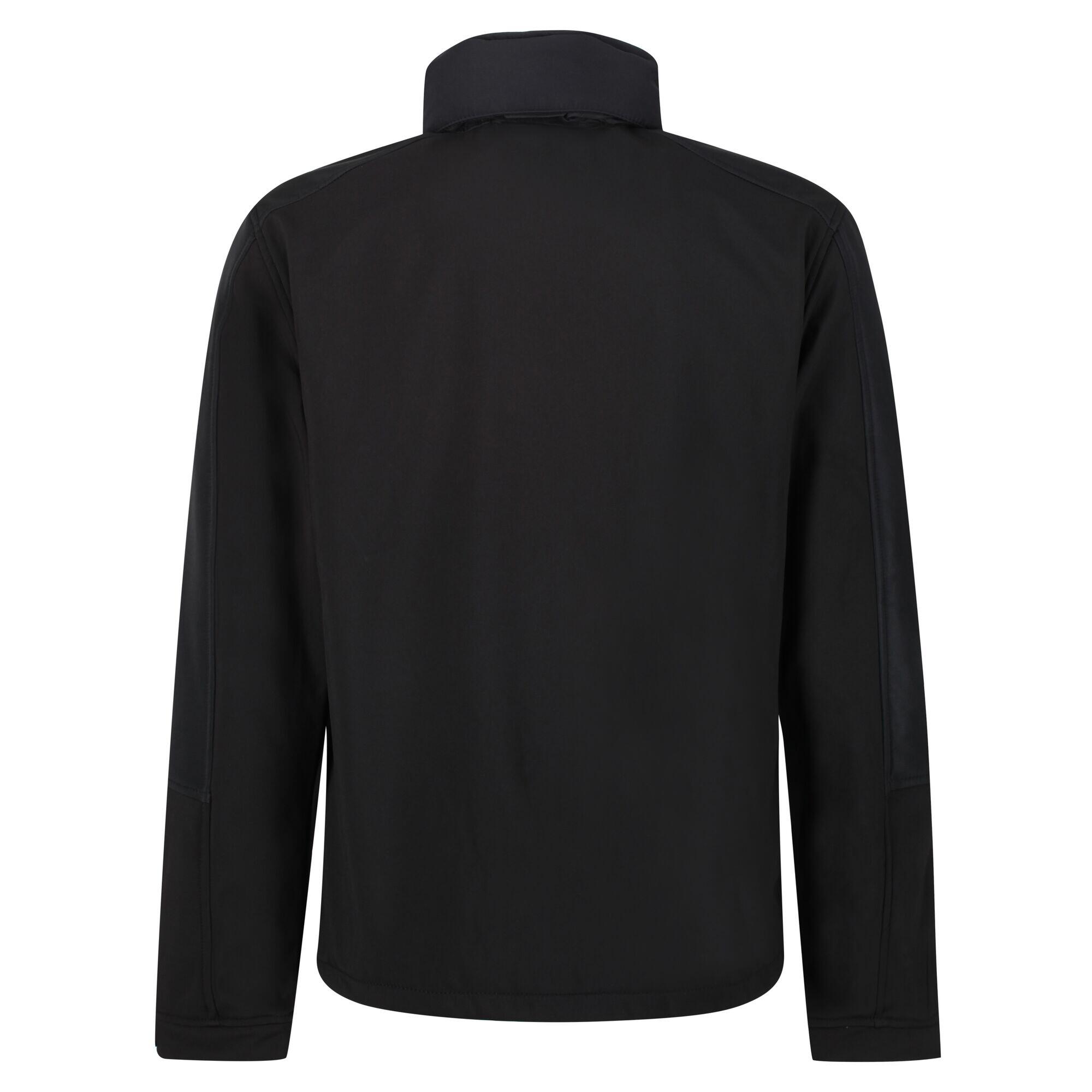 Mens Hydroforce Soft Shell Jacket (Black) 2/4