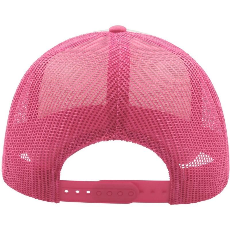 Casquette trucker RAPPER Adulte (Fuchsia fluo)