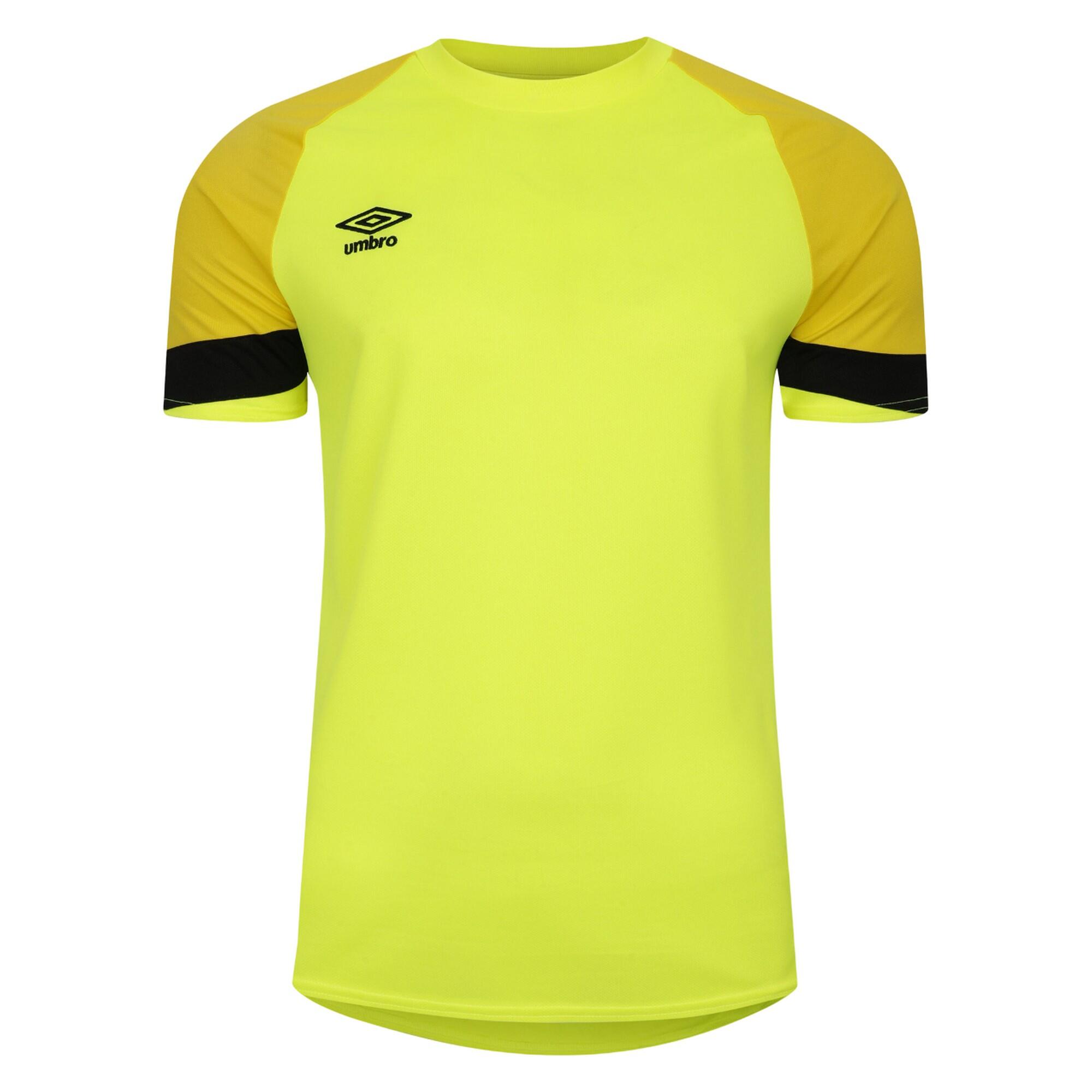 Men's goalkeeper jersey (Fluorescent yellow / Yellow / Black)