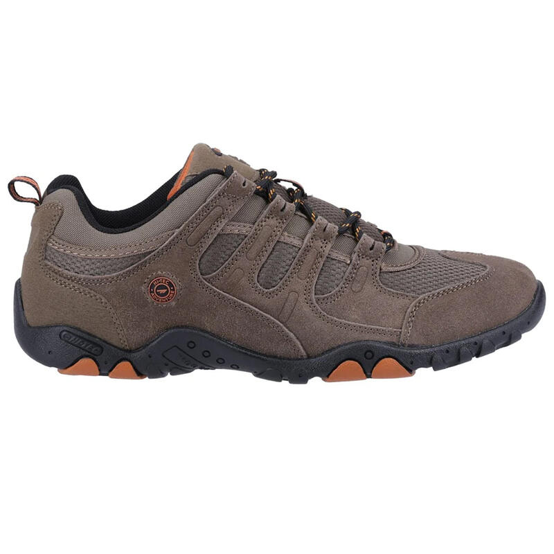 Chaussures de marche QUADRA Homme (Taupe / Orange foncé)