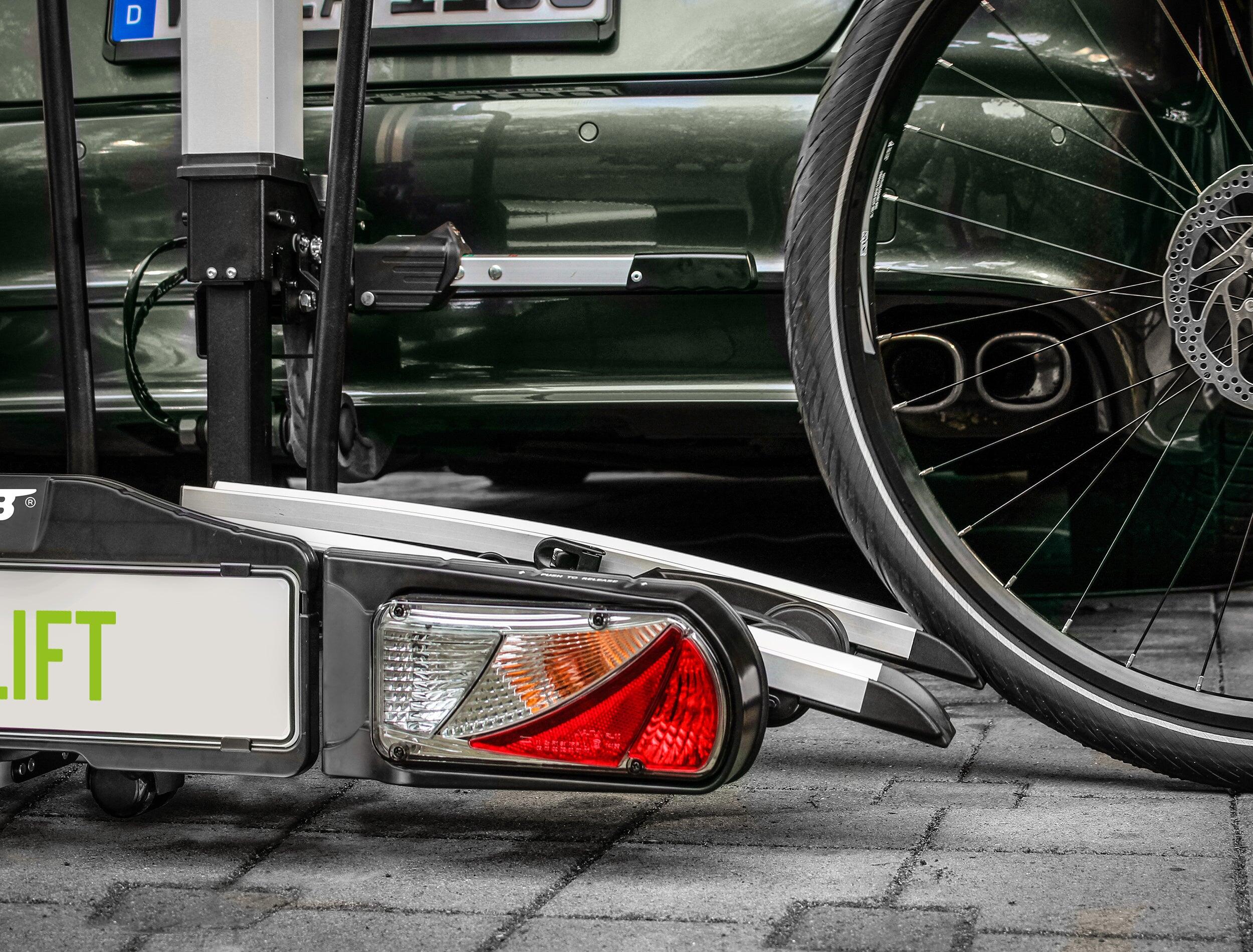 PORTE-VÉLOS 2 VÉLOS AVEC SYSTÈME DE LEVAGE ÉLECTRIQUE BIKE LIFT - EUFAB 7/8