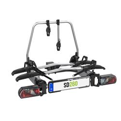 PORTE-VÉLOS 2 VÉLOS SPÉCIAL PORTES BATTANTES FOURGON SD260 SILVER - EUFAB