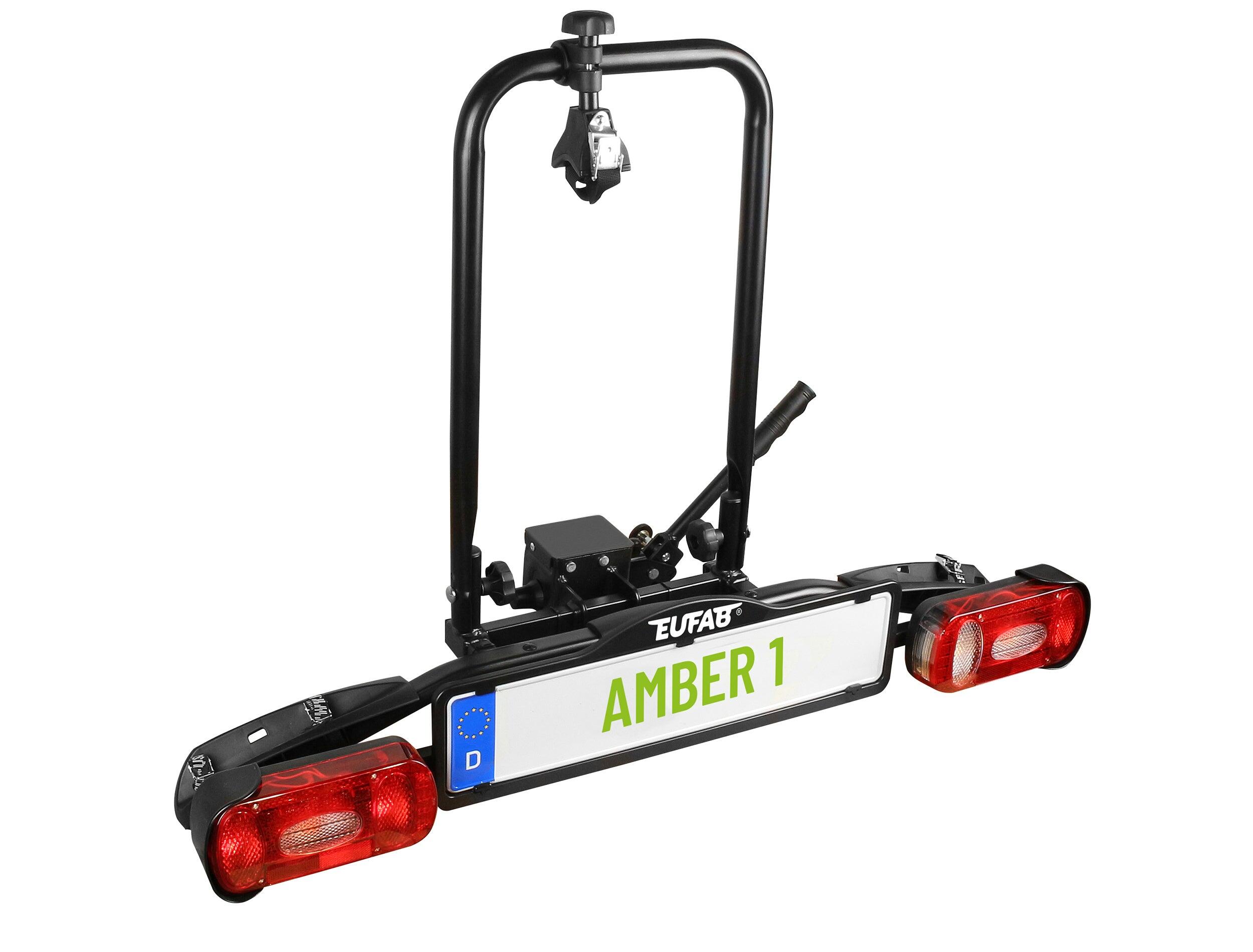 EUFAB Portabicicletas AMBER1 para acoplamiento de remolques - EUFAB