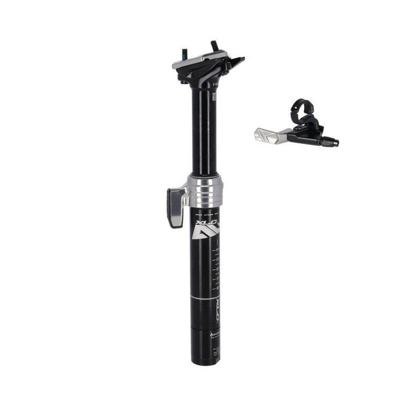 XLC All MTN telescopische zadelpen SP-T10B, Ø30,9mm, 400mm, slag 125mm