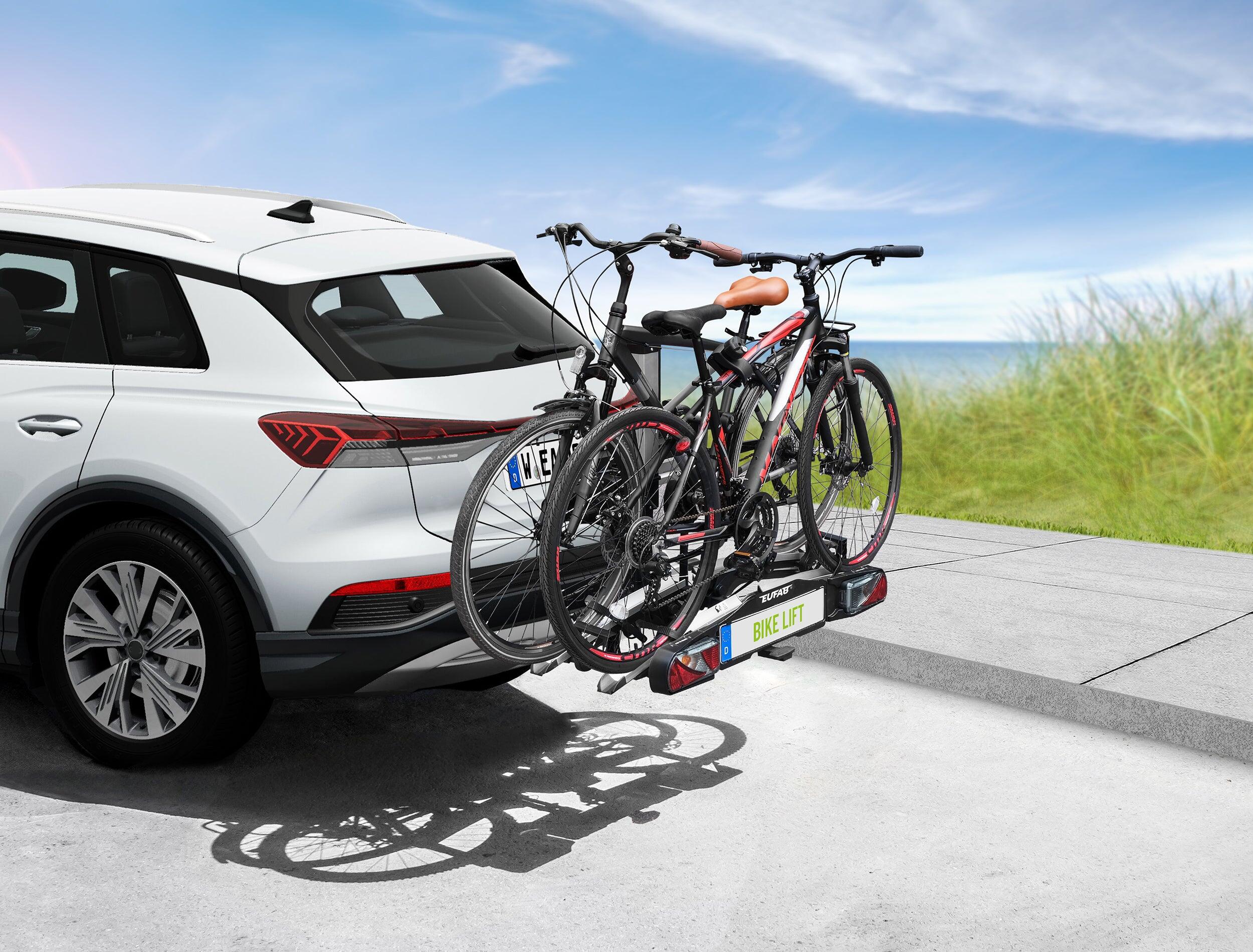 PORTE-VÉLOS 2 VÉLOS AVEC SYSTÈME DE LEVAGE ÉLECTRIQUE BIKE LIFT - EUFAB 4/8