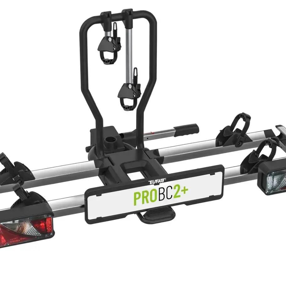 PROBC2+ Bike rack for 2 bikes, designed specifically for large tailgates