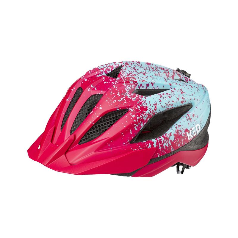 KED Kinderhelm Street Jr. Pro, rose iceblue matt