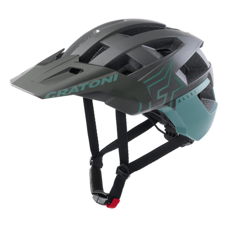 CRATONI MTB - Casque vélo AllSet Pro gris pierre/sauge mat