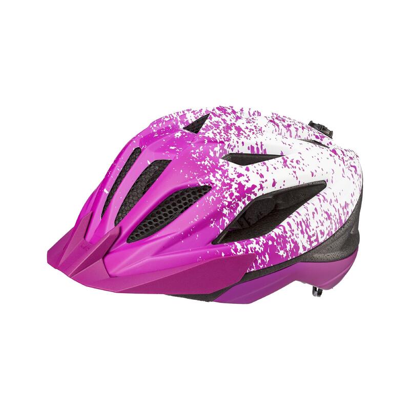 KED Casco per bambini Street Jr. Pro, lilac white matt