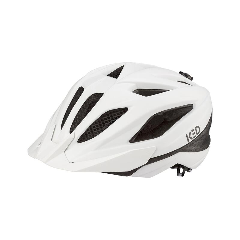 KED Kinderhelm Street Jr. Pro, blanc mat