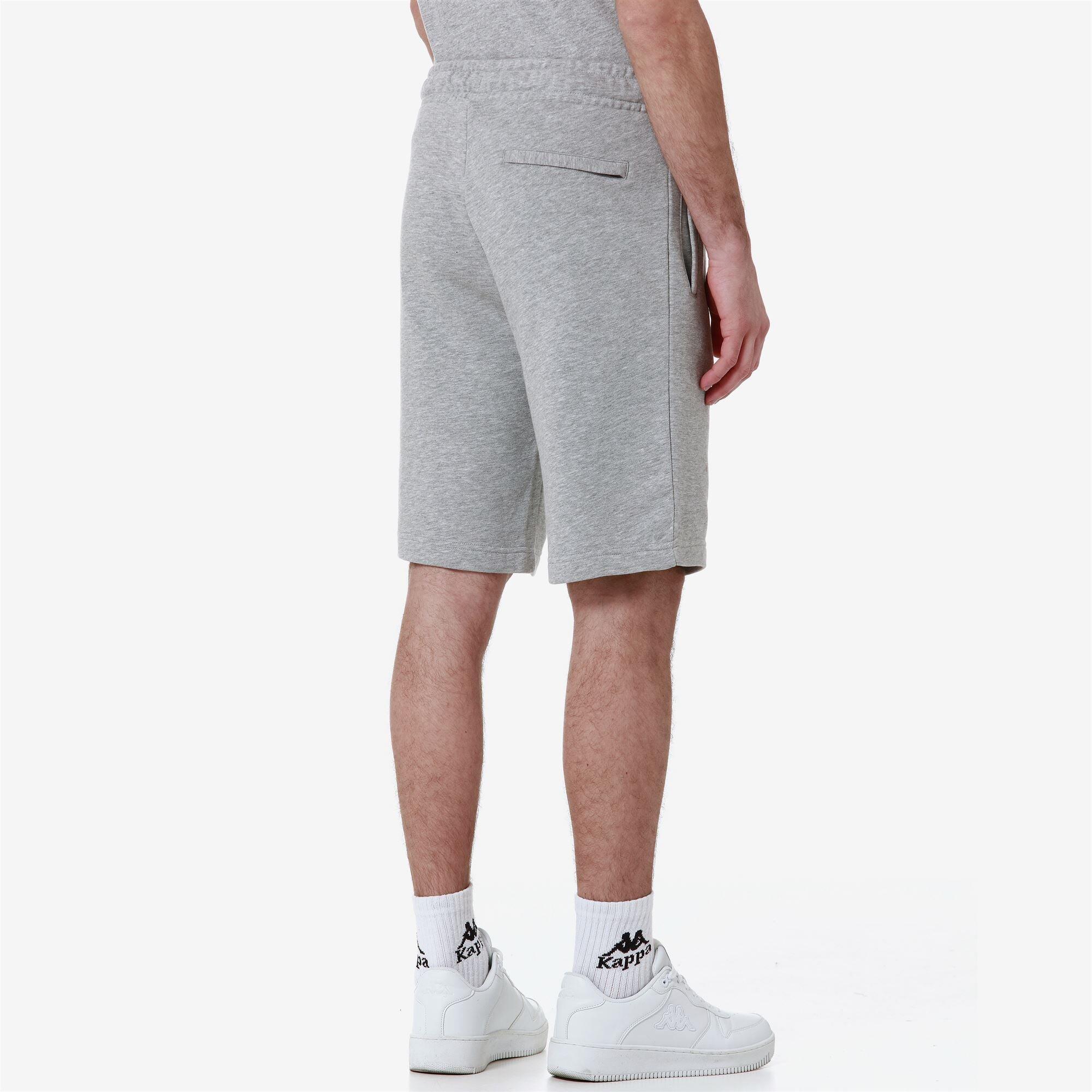 Pantaloncini sportivi da uomo in cotone grigio da sport street 5/7