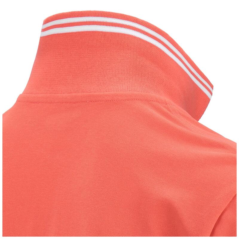 kappa polo maniche corte da uomo in cotone arancio da fitness