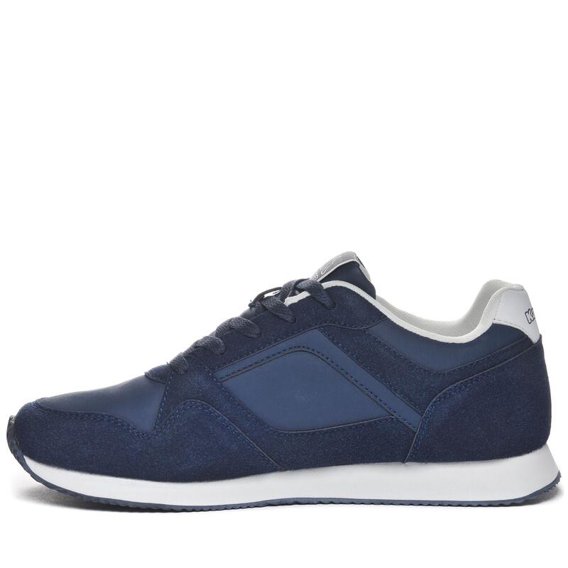 kappa sneakers da uomo in poliuretanica blu da fitness