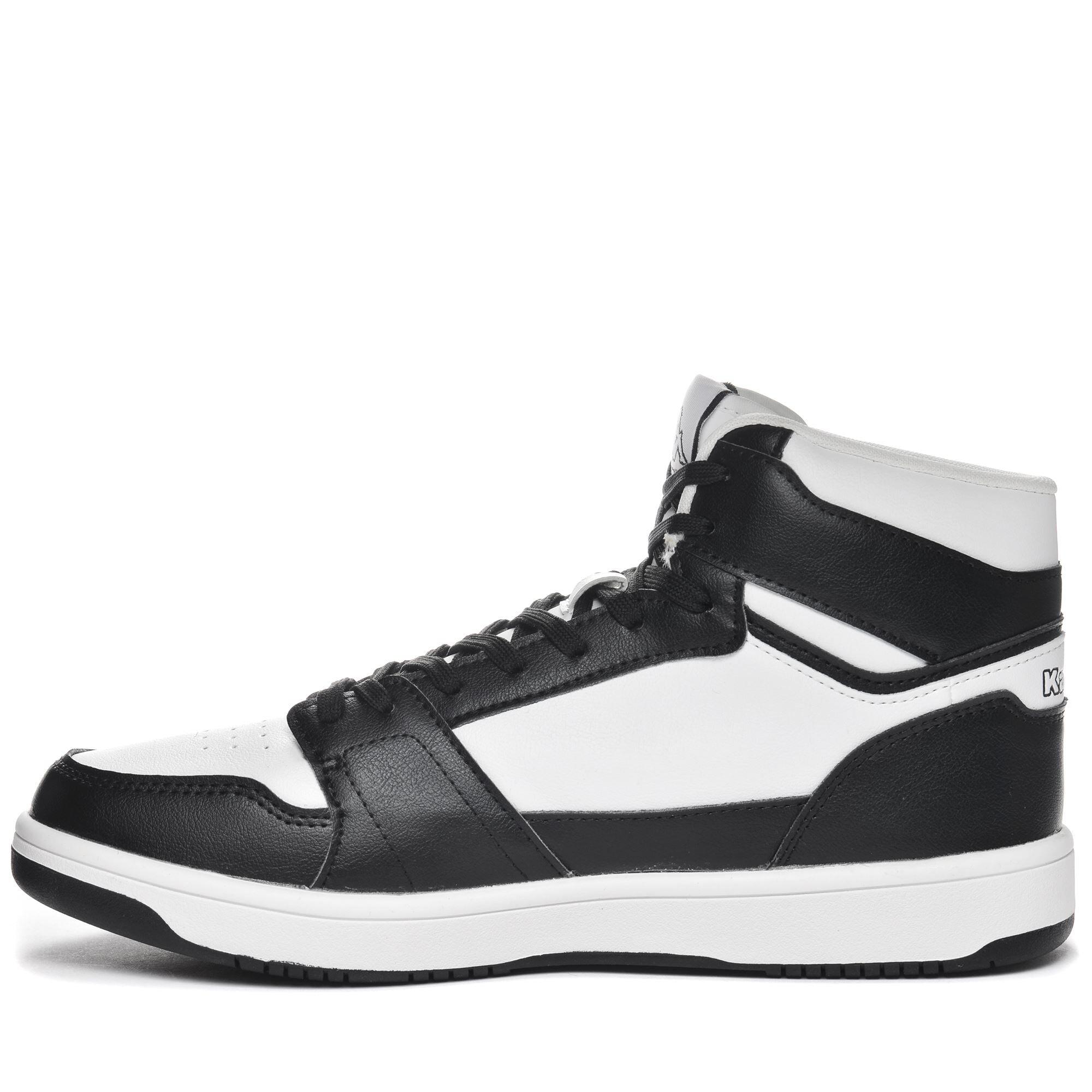 Sneakers alta da uomo donna in poliuretano bianco da fitness 5/7