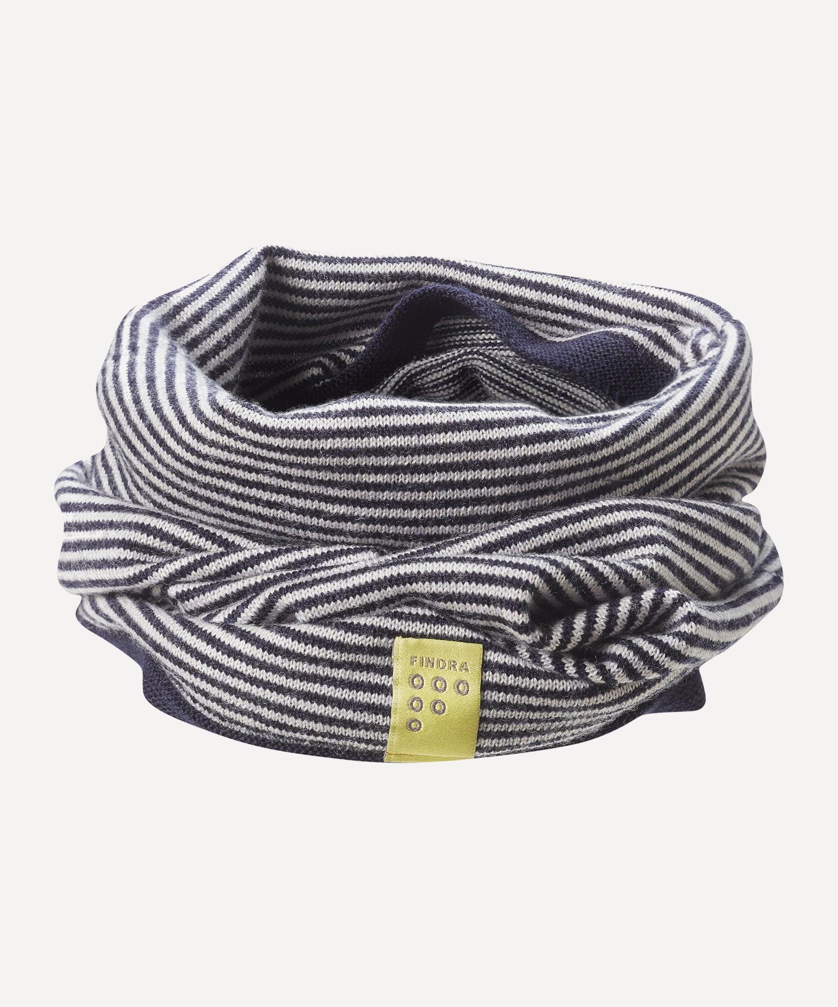 FINDRA Betty Merino Fine Stripe Neck Warmer