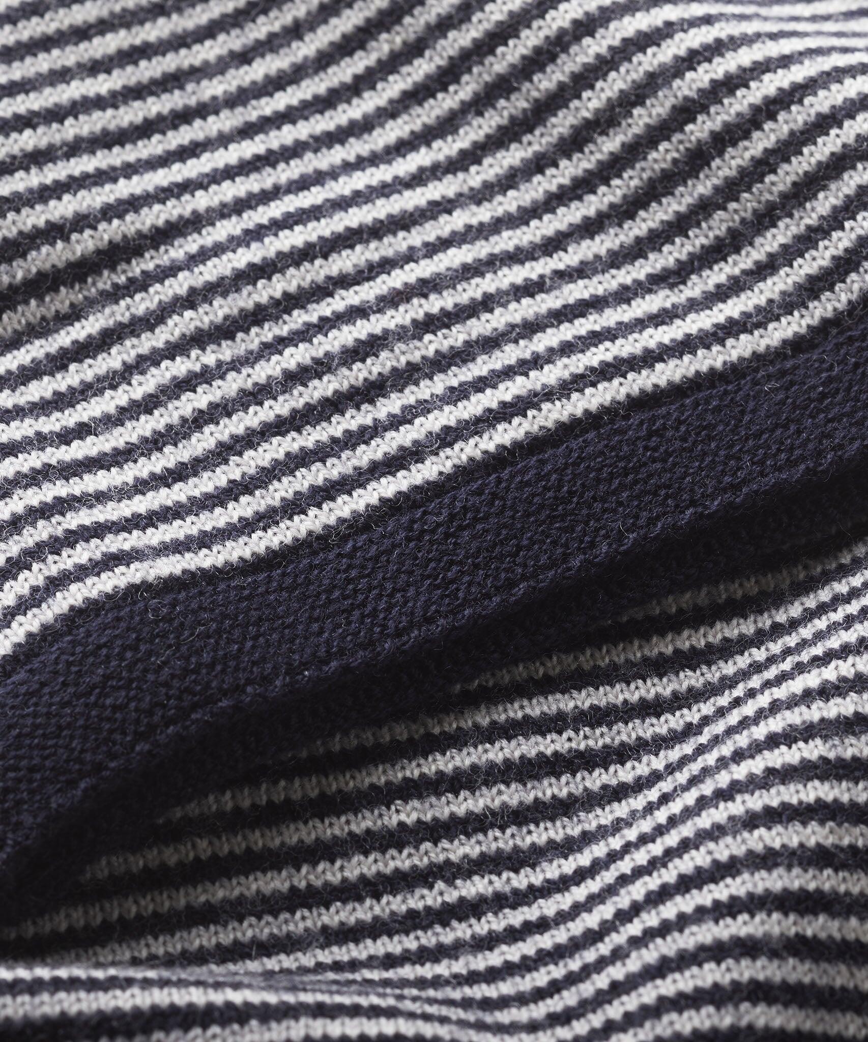 Betty Merino Fine Stripe Neck Warmer 4/4