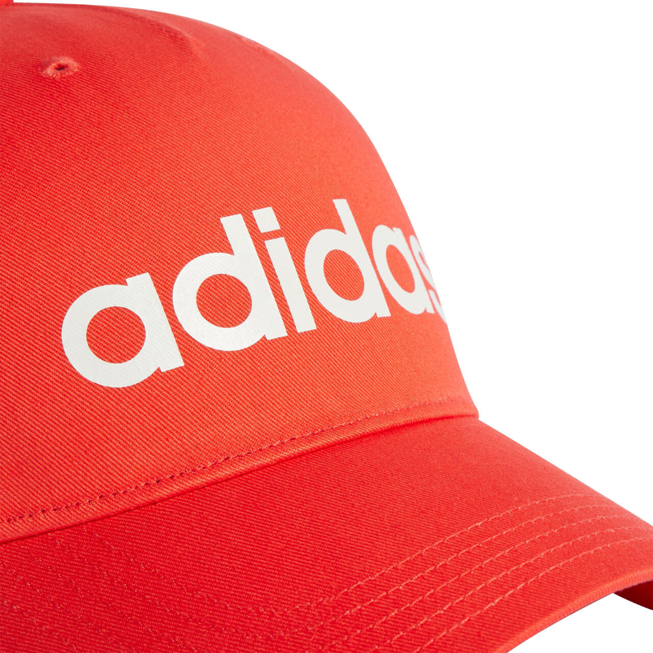 adidas pet van katoen met gebogen klep en snapback 3/4