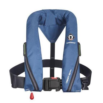 Gilet de sauvetage CREWFIT 165N Sport - Auto sans harnais - Bleu clair