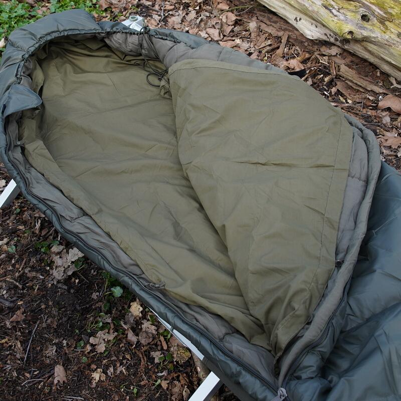 Lakensack für Schlafsack Modular 0°C 240 x 80 cm - Grün 3/5